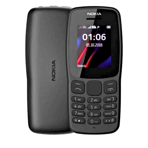 Nokia 106 - 4G, Dual sim, Black