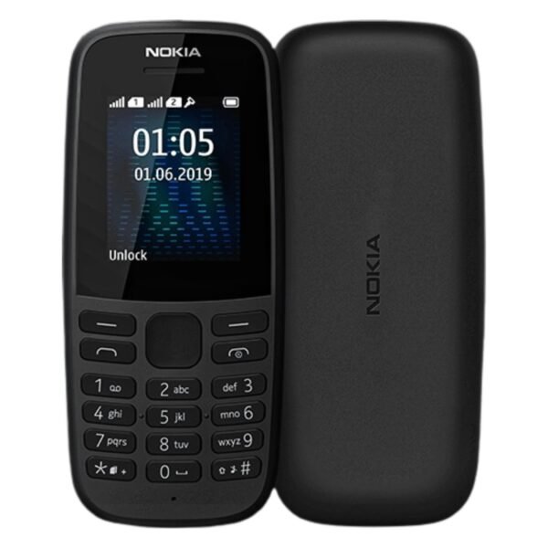 Nokia 105 (2019) - Dual Sim, 4G, Black