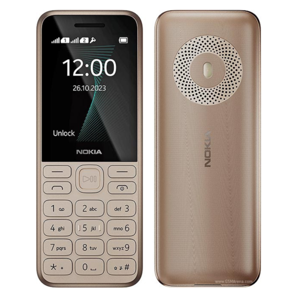 Nokia 130 (2023) - Dual Sim, 4G Ram, Gold