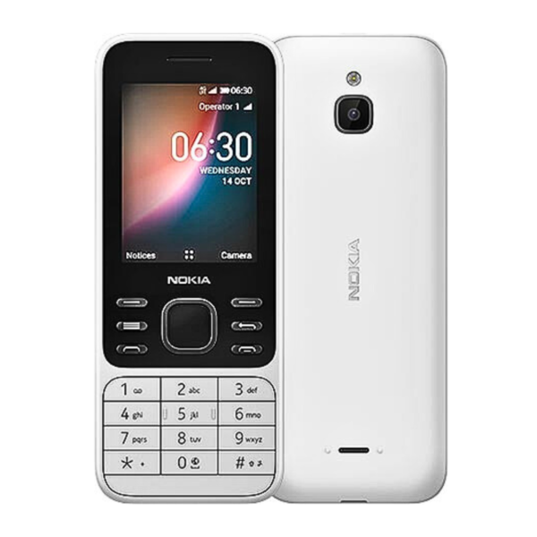 Nokia 6300 - Dual Sim, 4G, White Black