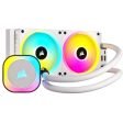 Corsair iCUE LINK H100i RGB AIO Liquid CPU Cooler – White